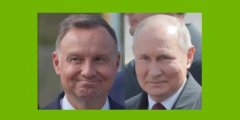波兰总统称普京还没输过一场战争,杜达希望普京输掉